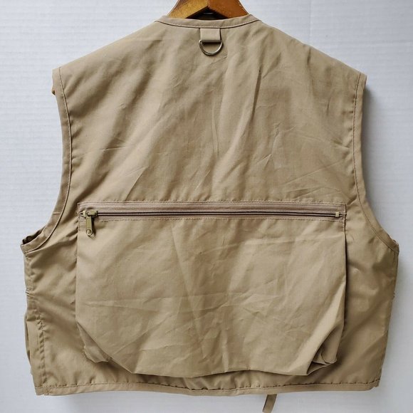 Vintage 90’s River Run Yellowstone Hunting Fishing Field Vest Size M Water Proof - Picture 2 of 3